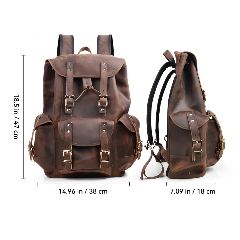 New Arrivals Leather Backpack  - огляд і ціна Leather Backpack Vintage