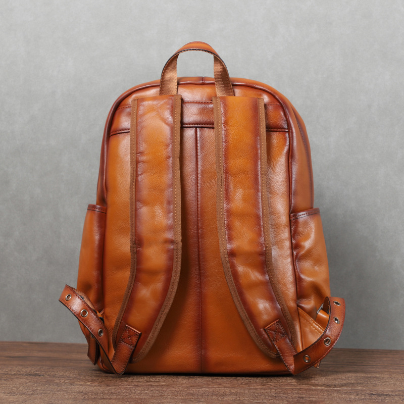 YETTIES Men's Vintage Vegetabl - огляд і ціна Leather Backpack Vintage