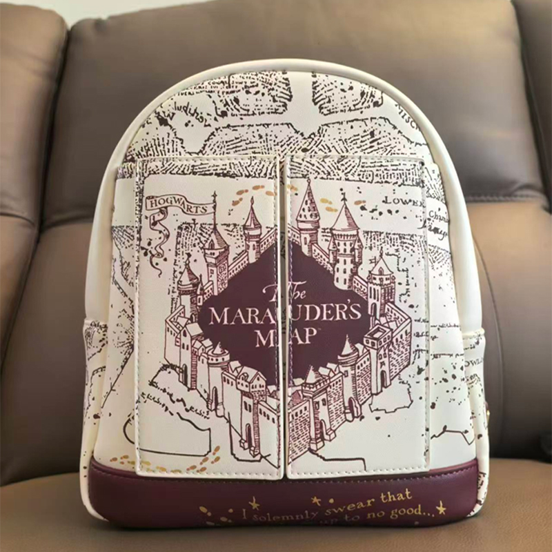 Harry Potter Map Printed Cospl - огляд і ціна Fashion Backpack Women