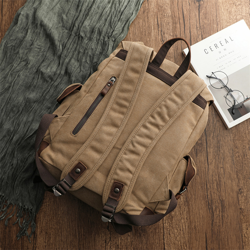 Retro Men's Outdoor Cycling Ca - огляд і ціна Canvas Backpack Casual