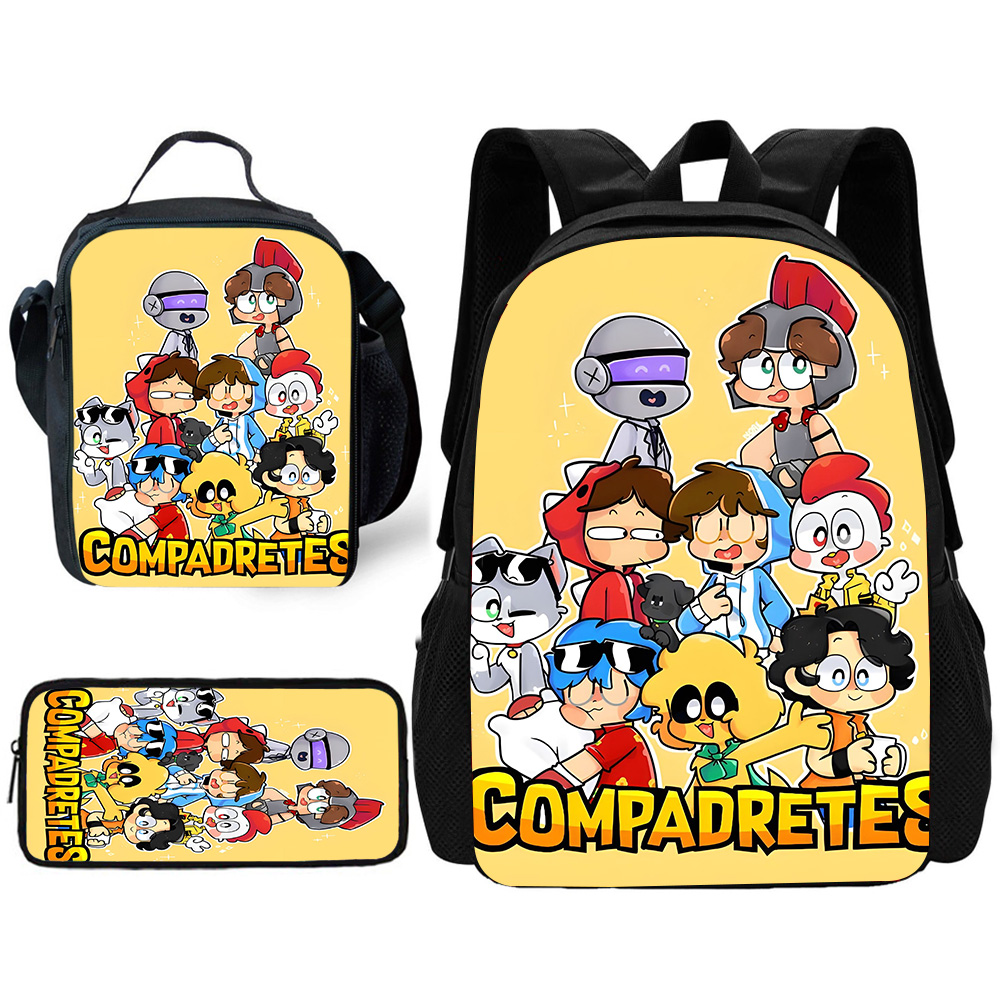 Child Casual Mikecracks Cartoo - огляд і ціна Canvas Backpack Casual