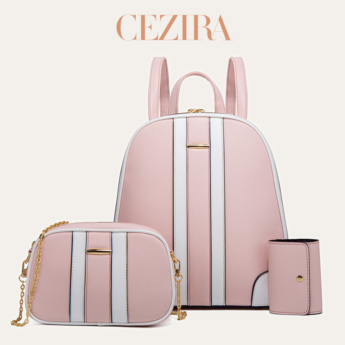 CR Fashion Stripes Patchwork B - огляд і ціна Fashion Backpack Women