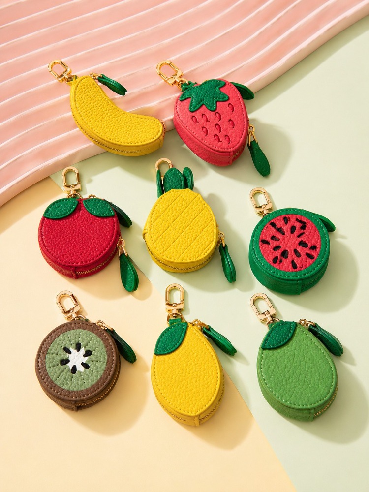 Cute Fruit Leather Keychain Mi - огляд і ціна Backpack Insert Organizer