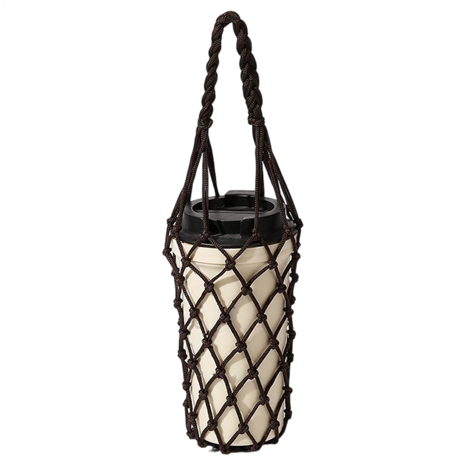 1pcs Water Bottle Bag Crochet  - огляд і ціна Hydration Pack Outdoor