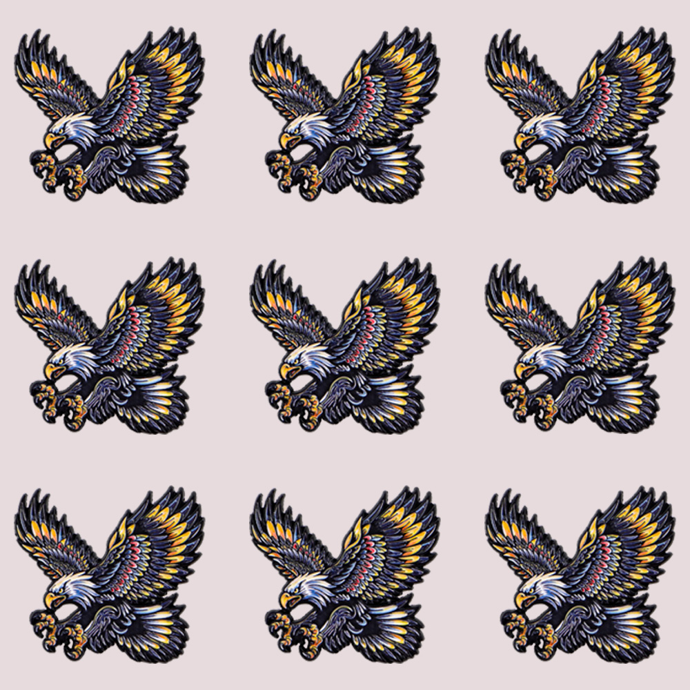 9pcs Flying Eagle Enamel Pin B - огляд і ціна Fashion Backpack Women