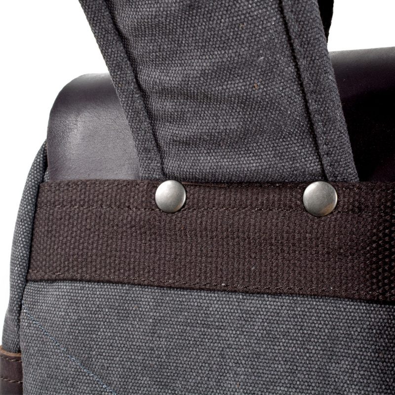 Retro men's backpack, double s - огляд і ціна Canvas Backpack Casual