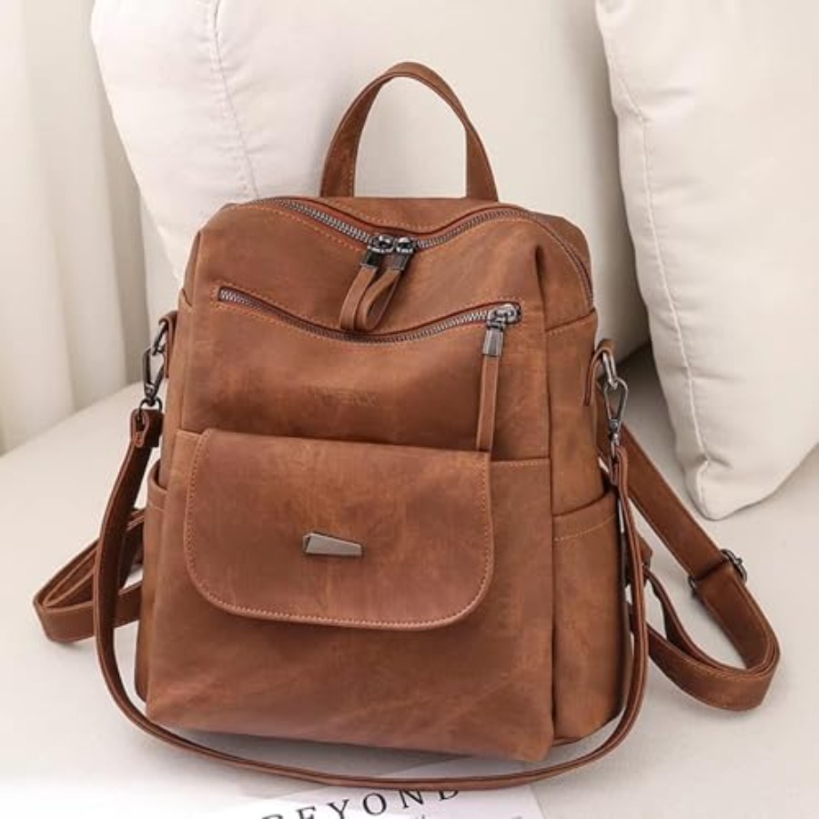 PU Leather Backpack Purse for  - огляд і ціна Fashion Backpack Women